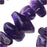 Gemstone Beads, Amethyst, Chip 8-15mm, Purple (15.5 Inch Strand)