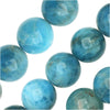 Dakota Stones Gemstone Beads, Blue Apatite, Round 8mm (8 Inch Strand)