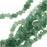 Gemstone Beads, Aventurine, Smooth Chip 6-12mm, Green (32 Inch Strand)