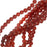 Gemstone Beads, Carnelian, Round 4mm, Red (15 Inch Strand)