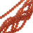 Gemstone Beads, Carnelian, Round 4mm, Deep Orange (15 Inch Strand)
