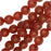 Dakota Stones Gemstone Beads, Red Carnelian, Round 10mm (8 Inch Strand)