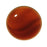 Carnelian Gemstone Round Flat-Back Cabochon 25mm (1 Piece)
