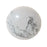 White Howlite Gemstone Round Flat-Back Cabochon 25mm (1 Piece)