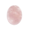 Rose Quartz Gemstone Oval Flat-Back Cabochon 25x18mm (1 Piece)