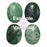 Zing Jiang Jade Gemstone Oval Flat-Back Cabochon 40x30mm (1 Piece)