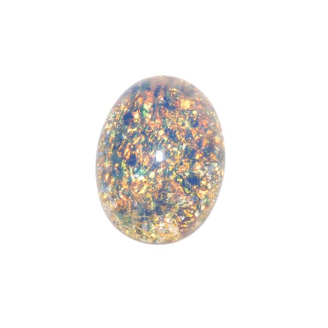 Opal Smooth Glass Cabochons