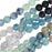 Dakota Stones Gemstone Beads, Fluorite, Round 8mm (8 Inch Strand)