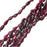 Gemstone Beads, Garnet, Teardrop 8x4mm, Red Purple (14 Inch Strand)