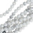 Dakota Stones Gemstone Beads, White Howlite, Round 6mm (8 Inch Strand)
