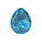 Turquoise Jasper Large Pear Teardrop Focal Pendant 45mm (1 pcs)
