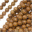 Gemstone Beads, Wood Jasper, Round 6mm, Brown (14.5 Inch Strand)