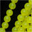 Gemstone Beads, Candy Jade, Round 6mm, Neon Yellow (15 Inch Strand)