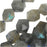 Dakota Stones Gemstone Beads, Labradorite, Star Cut Faceted Round 8mm (14.75 Inch Strand)