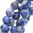 Gemstone Beads, Lapis Lazuli, Round 6mm, Denim Blue (15 Inch Strand)