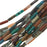 Gemstone Beads, Mixed Stones, Tube 13x4mm, Multi-Colored (16 Inch Strand)