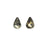 Gemstone Beads, Pyrite, Faceted Teardrop 7x5mm, Gold (10 Pieces)