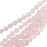 Dakota Stones Gemstone Beads, Rose Quartz, Matte Star Cut Faceted Round 6mm, 15 Inch Strand