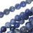 Dakota Stones Gemstone Beads, Blue Sodalite, Round 4mm (8 Inch Strand)