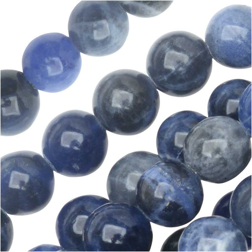 Dakota Stones Gemstone Beads, Blue Sodalite, Round 6mm (8 Inch Strand)