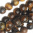 Gemstone Beads, Tiger Eye, Round 6mm, Brown and Gold (15 Inch Strand)