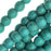 Gemstone Beads, Turquoise, Stabilized Round 6mm, Blue Chalk (15.5 Inch Strand)