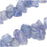 Gemstone Beads, Tanzanite, Chips 2.5-5mm, Blue (36 Inch Strand)