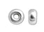 6mm Bright Sterling Silver Roundel Bead
