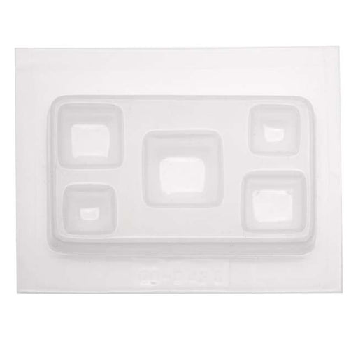 Resin Epoxy Mold For Jewelry Casting - Assorted Squares