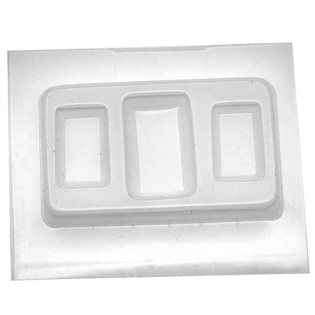 Resin Epoxy Mold For Jewelry Casting - Large And Small Rectangles