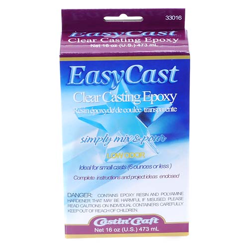 Easy Cast Clear Casting Epoxy Enamel Resin 16 oz