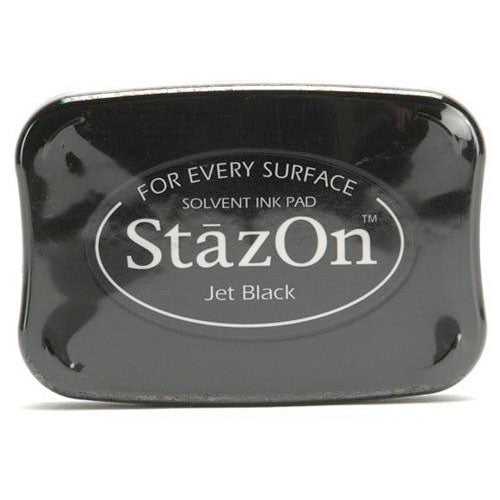StazOn Jet Black Permanent Ink Pad