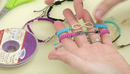 Instructions for Making the Link Macrame Bracelet Kits