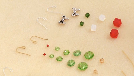 Instructions for Making the Crystal Christmas Earring Set Kit