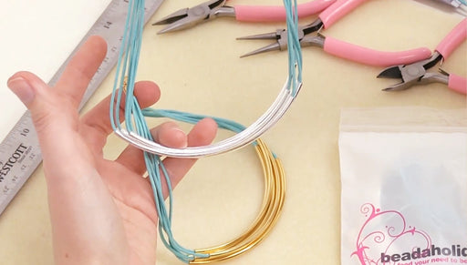 Instructions for Making the Noodle Bead Necklace Kit