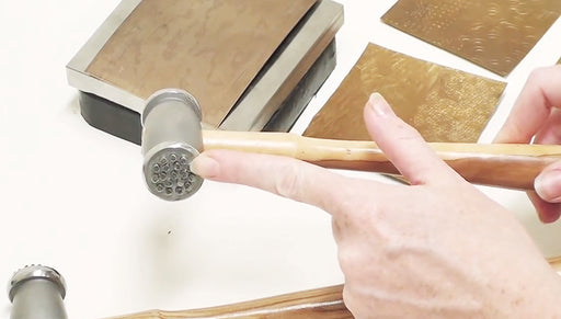 How To Use Beadsmith's Texture Hammers on Blanks