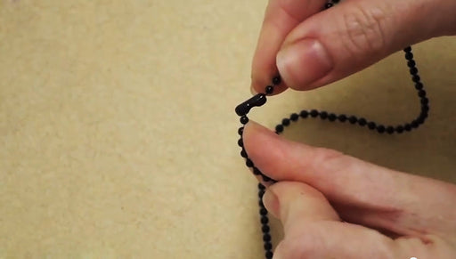 How To Cut Ball Chain and Attach A Clasp
