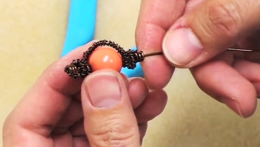 How To Make a Wire Coil Wrapped Bead