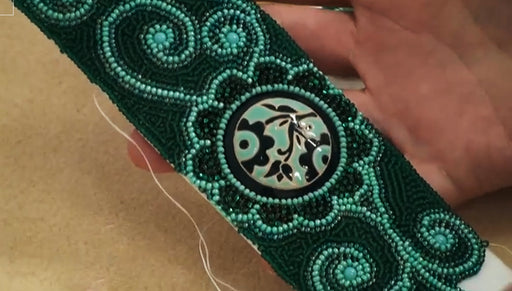How to Do Bead Embroidery Around Free-Formed Shapes