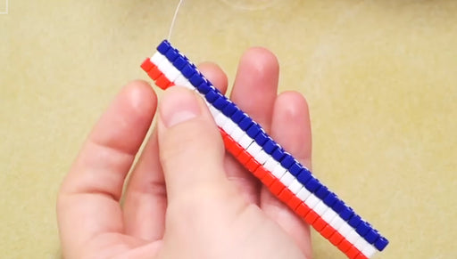 How to Tie Off and Add New Thread in Bead Weaving