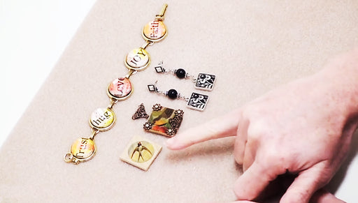 How to Use Transfer Graphics to Make Jewelry