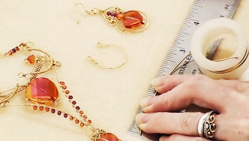 How to Make Wire Jewelry Components for the Ambrosia Earring Set