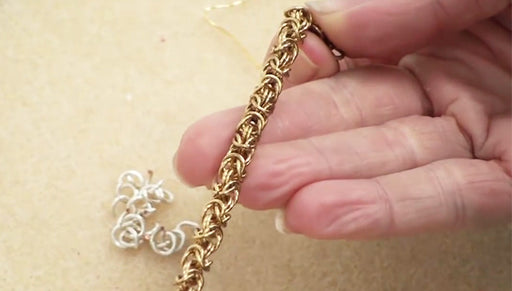 How to do Byzantine Chain Maille Weave