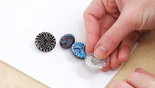 How to Use Glass Shank Buttons in Bead Embroidery