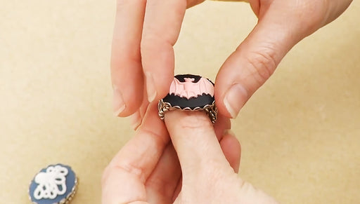 How to Make a Quick and Easy Cameo Ring