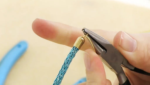 How To Add a Cord End Cap to Viking Knit