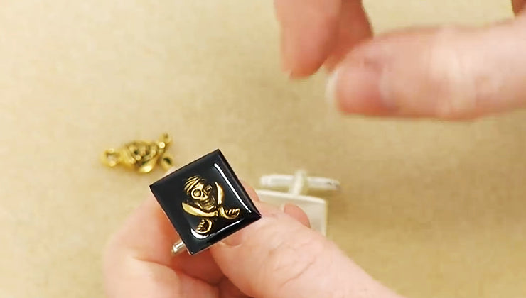 How to Make a Pair of Cuff Links — Beadaholique