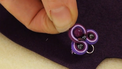 How to do Soutache Bead Embroidery: Part 5 How to Add a Backing