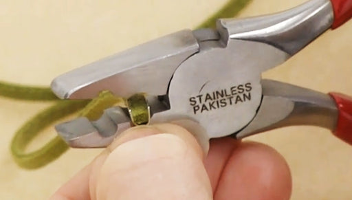 How to Use Fold Over Crimping Pliers