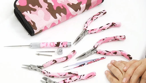Show and Tell: Beadsmith Pink Camo Gun Handle Tool Kit